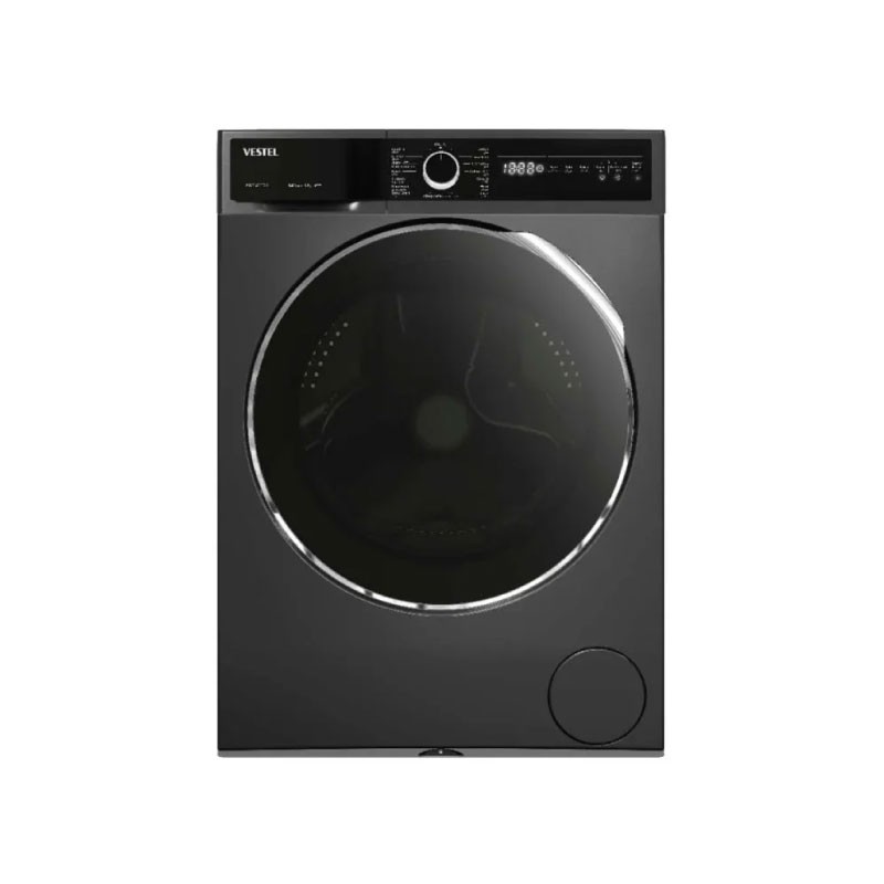 Vestel WDB9B14T3DS Washer Dryer 9kg Wash / 6kg Dry 1400 RPM Steam Dark Silver