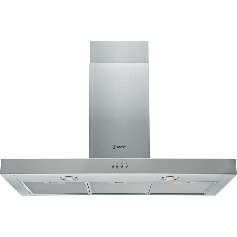 Indesit IHBS 9.4 LM X 90 cm Stainless Steel Cooker Hood