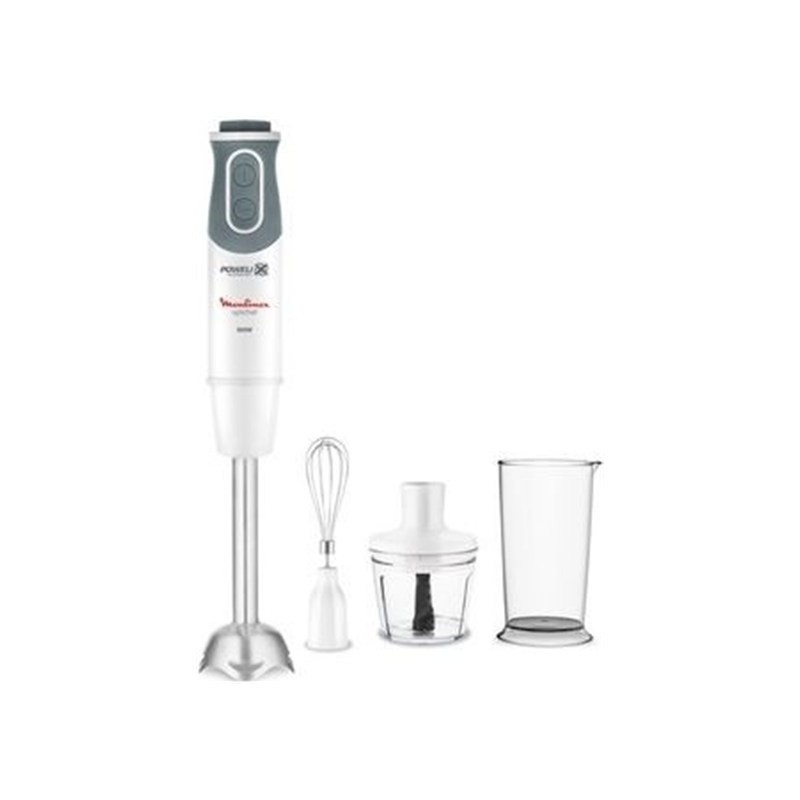 Moulinex Optichef DD643127 800W 20-Speed Hand Blender with Chopper and Whisk