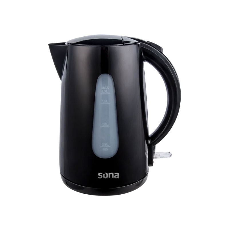 إبريق تسخين سونا SK-1301B سعة 1.7 لتر 2200 واط أسود