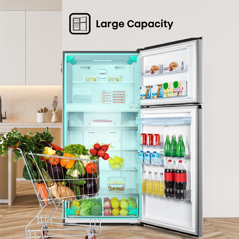 UNION TOUCH UN-450 Refrigerator 450L No Frost - Stainless Steel