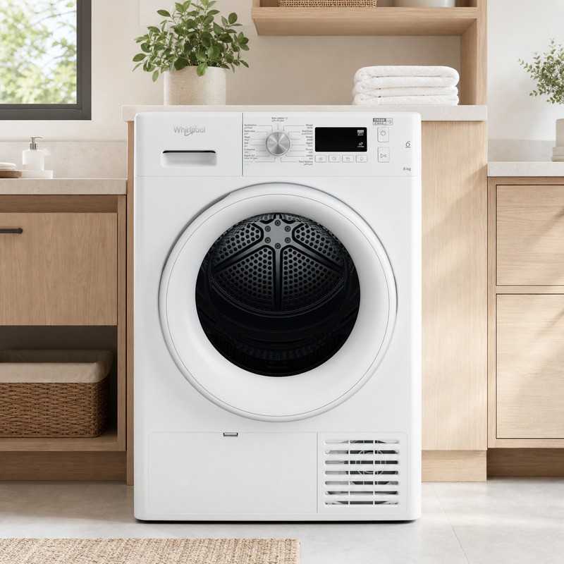 Whirlpool Dryer FFTCM118BGCC 8KG White