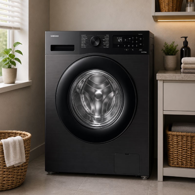 Samsung WW90CGC0EDABFH Washing Machine 9KG 1400RPM - Black