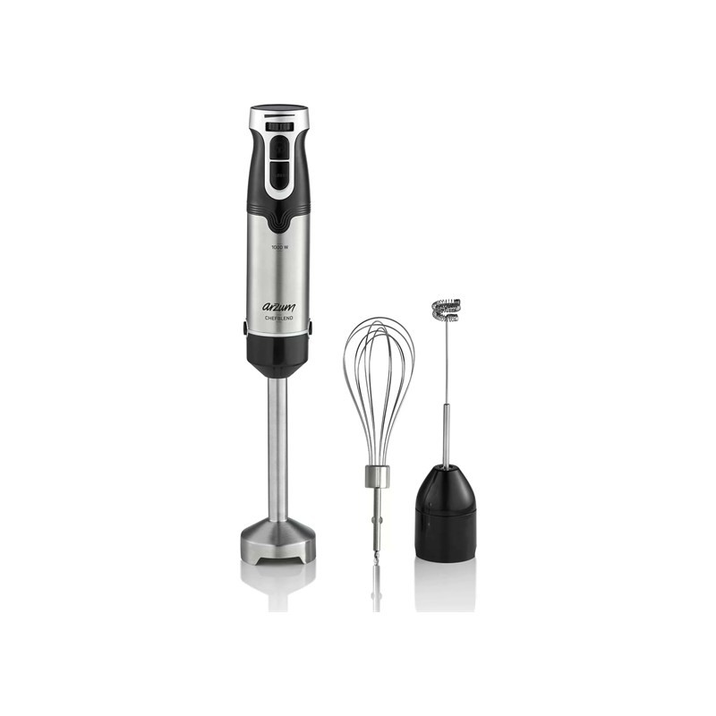 Arzum Chefblend AR1160 1000W Hand Blender with Whisk & Milk Frother