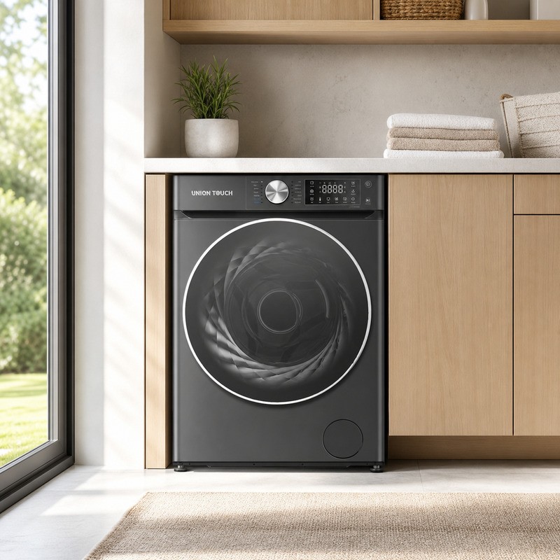 UNION TOUCH UT-10DR 10kg Heat Pump Dryer with 15 Programs - Silver