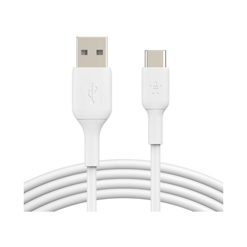 Belkin BoostCharge CAB001BT1MWH USB-A to USB-C Cable 1m White