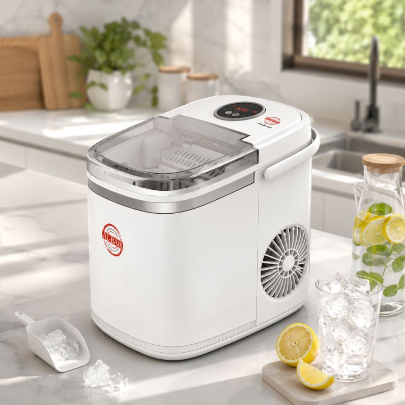 ALBAIK Countertop Ice Maker 130W