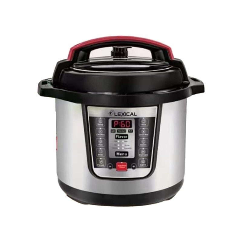 lexical LPC-3320 6L 1000W Electric Pressure Cooker with 15 Presets