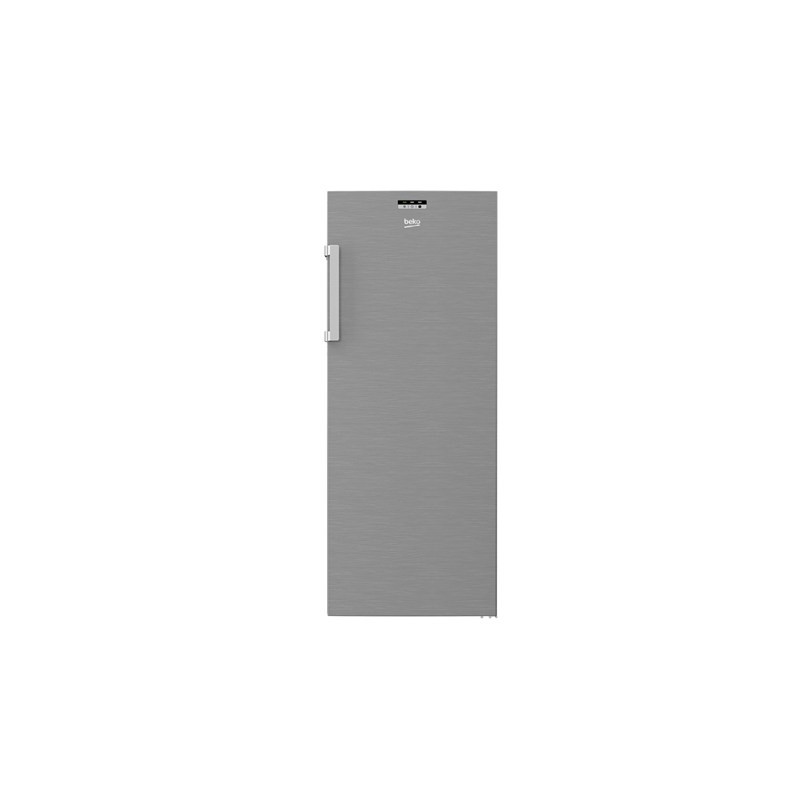 Beko RFSA240M23X 215L 6-Drawer Defrost Upright Freezer Silver