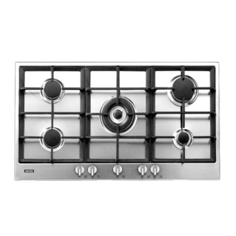 IGNIS PF 95 XTC 90cm 5-Burner Stainless Steel Built-In Gas Hob