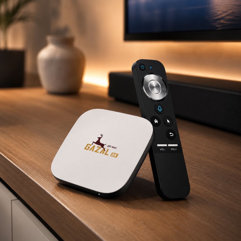 GHAZAL 200 MIX 4K Android Receiver - Black