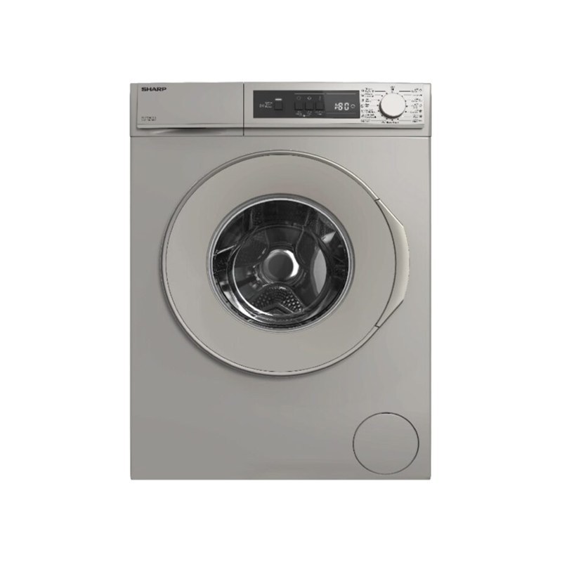 Sharp ES-FE710DZL-S 7kg 1000RPM 15 Program Front Load Washing Machine