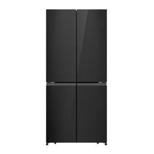 HISENSE RQ5G470SBB3 Four-Door Refrigerator 457L No Frost Inverter- Black Glass