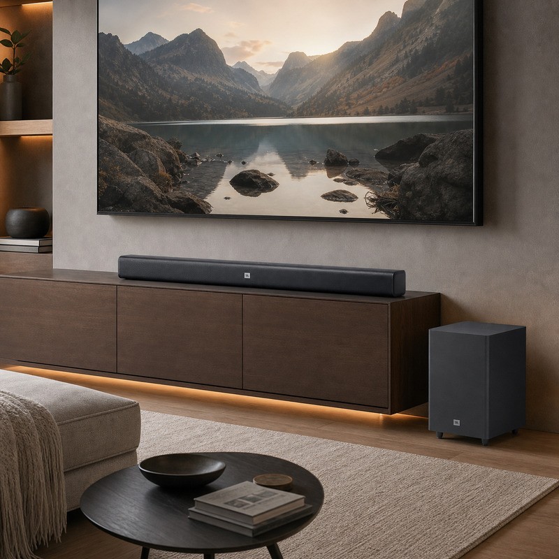 JBL Cinema SB550 3.1-Channel Soundbar with Wireless Subwoofer and 250W Output