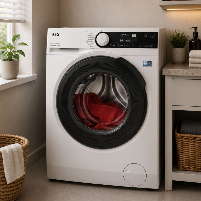 AEG LF7384M4B Automatic Washing Machine 8KG 1400RPM - White
