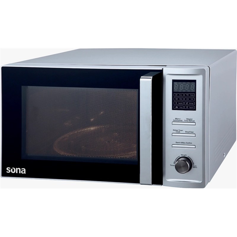 Sona EM34LSSH 34L 1000W Microwave Silver