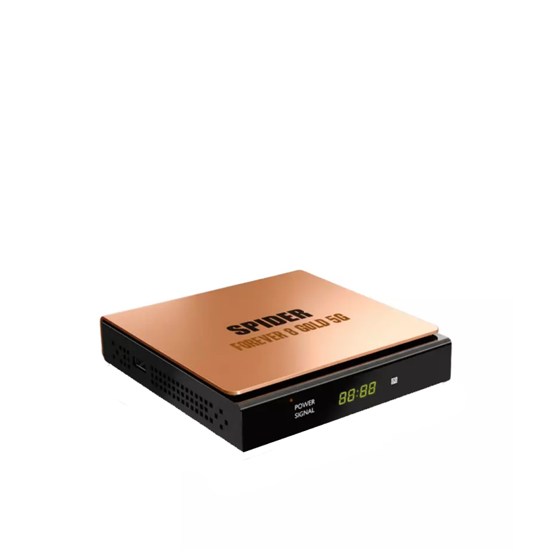 SPIDER T888 GOLD 4K Android Receiver - Gold / Black