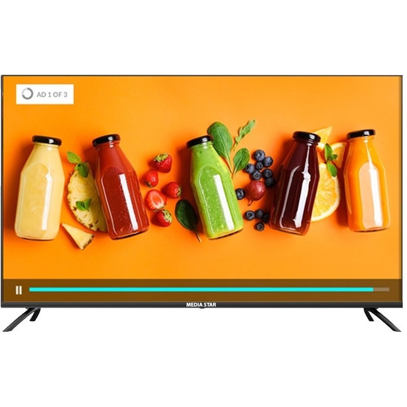 MediaStar MS5014G 50-Inch Smart Android Anti-Break TV