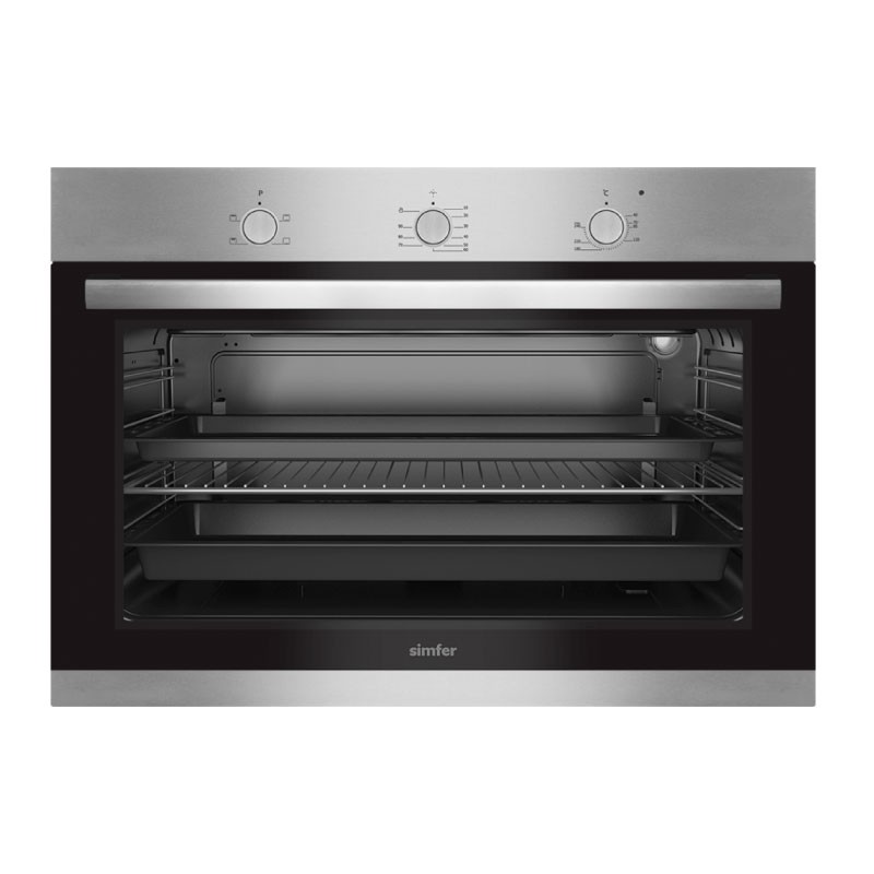 Simfer Oven B9109CMRIM 90CM 142L Stainless Steel