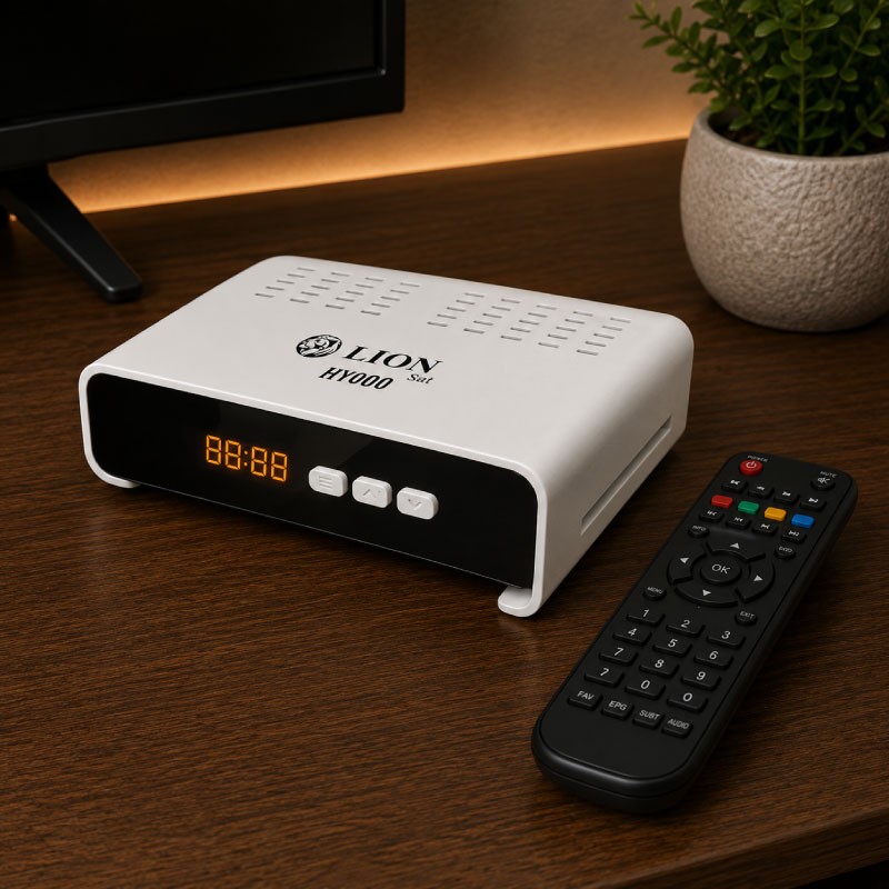 LION SAT H900 Full HD 1080P Receiver - Black
