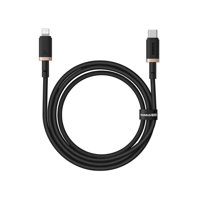 Baseus Dura Series Fast Charging Cable Type-C to iP 20W 1m Gold+Black