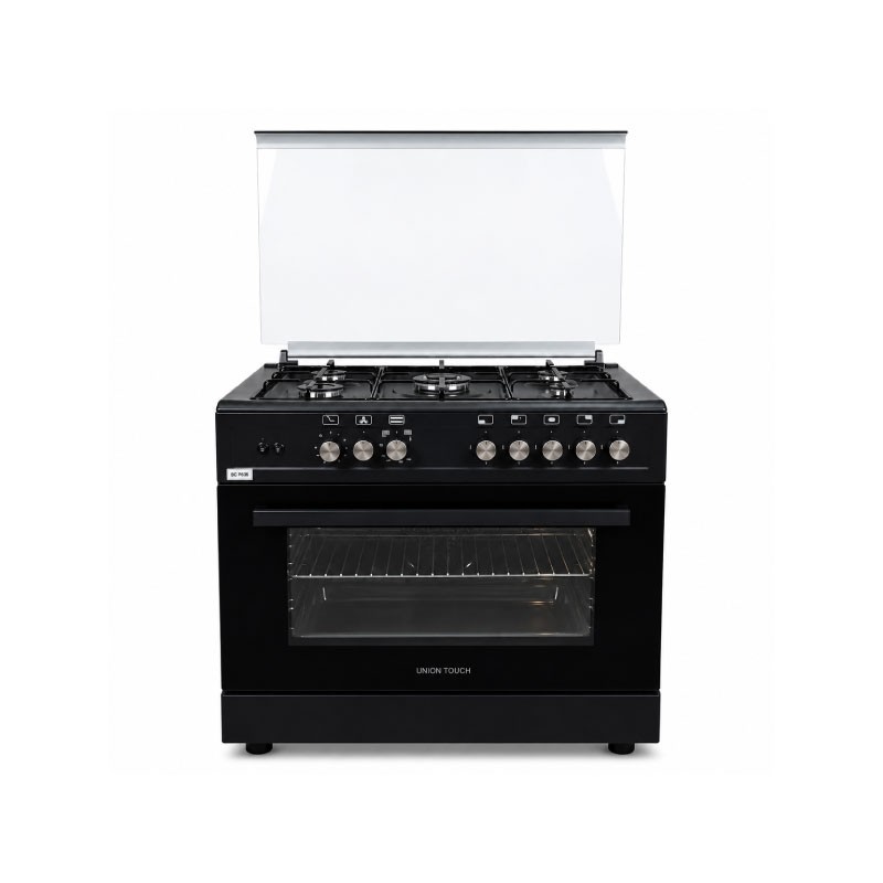 UNION TOUCH OK96EBB-5 Gas Cooker 90cm - Black