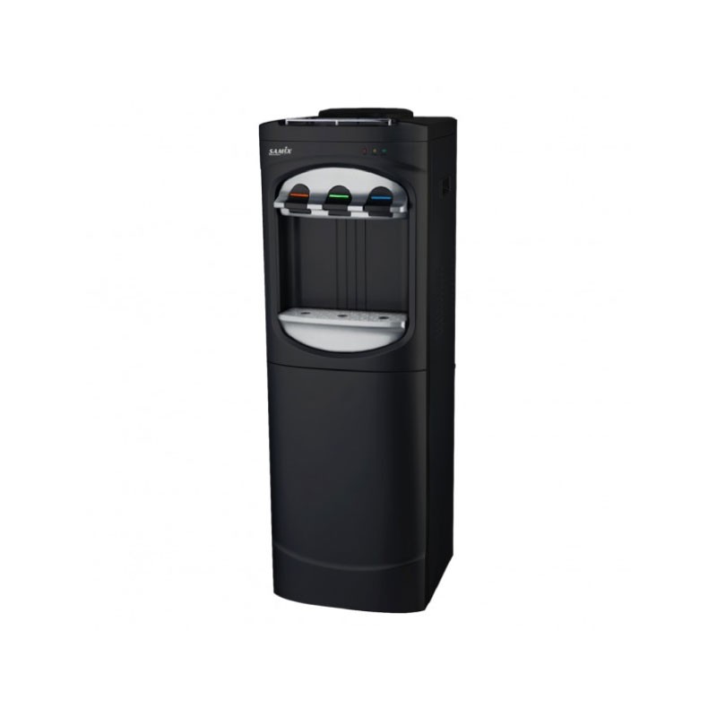 Samix SNK-X48 3-Tap Compressor Freestanding Water Dispenser with Storage Cabinet