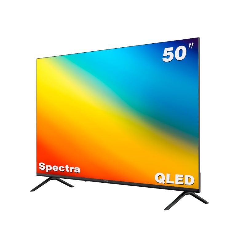 G-Guard GG-50 CQG Riser 50-Inch QLED 4K Smart Google TV