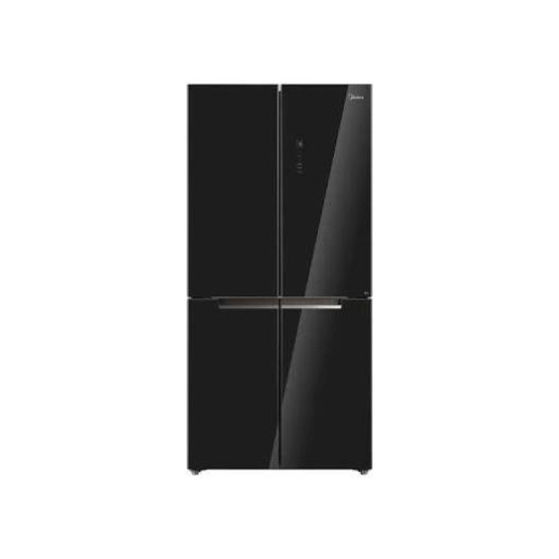 MIDEA MDRF632FIF63 Four-Door Refrigerator 623L No Frost - Black Glass