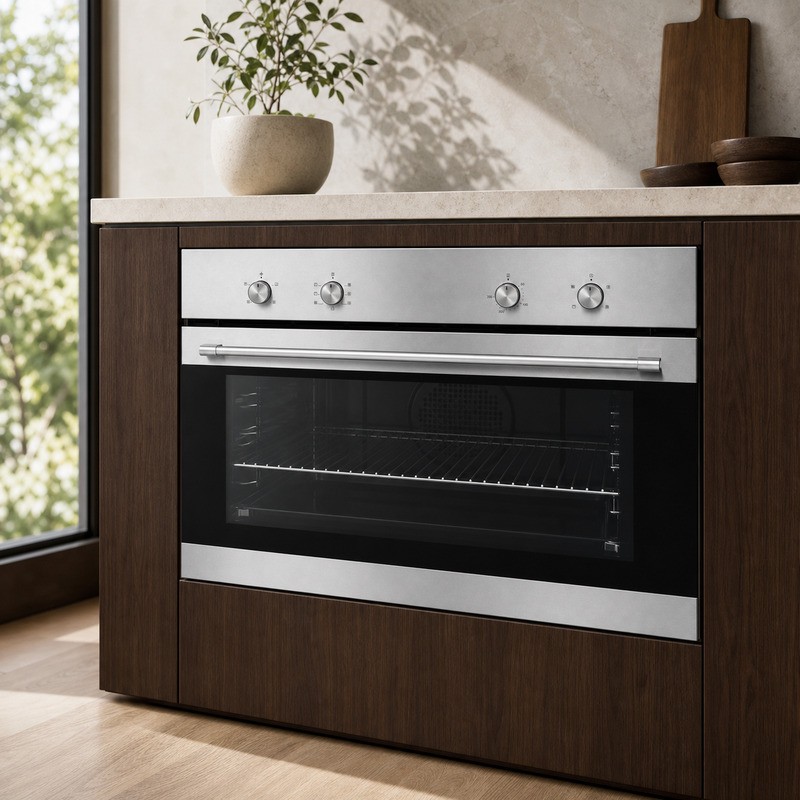 CONTI OGK 9101 IX 90cm Built-In Gas Oven 125L - Stainless Steel