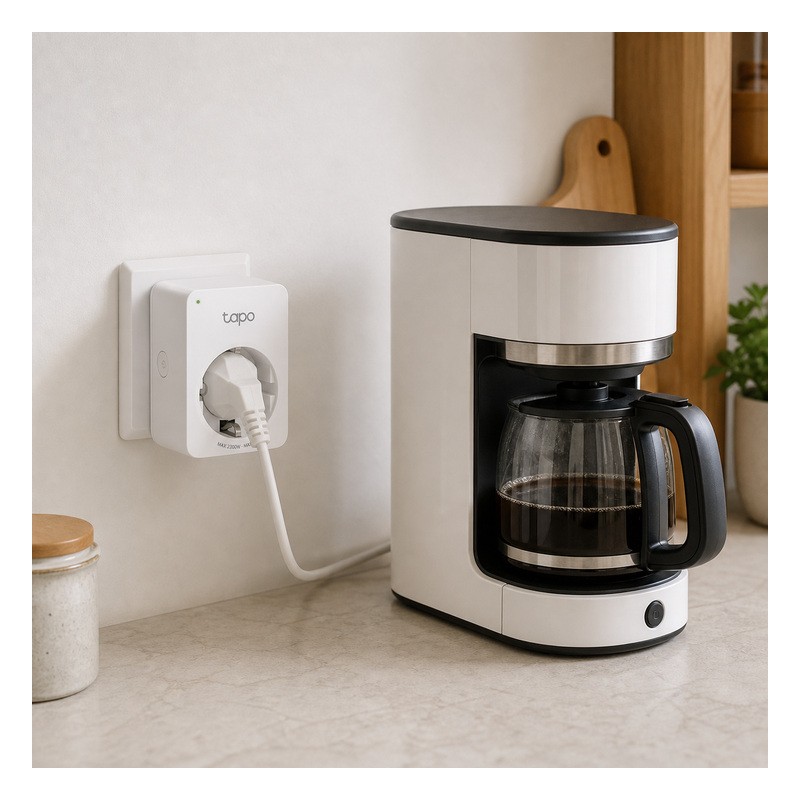 Tapo P110M Mini Smart Wi-Fi Plug with Energy Monitoring and Matter Support