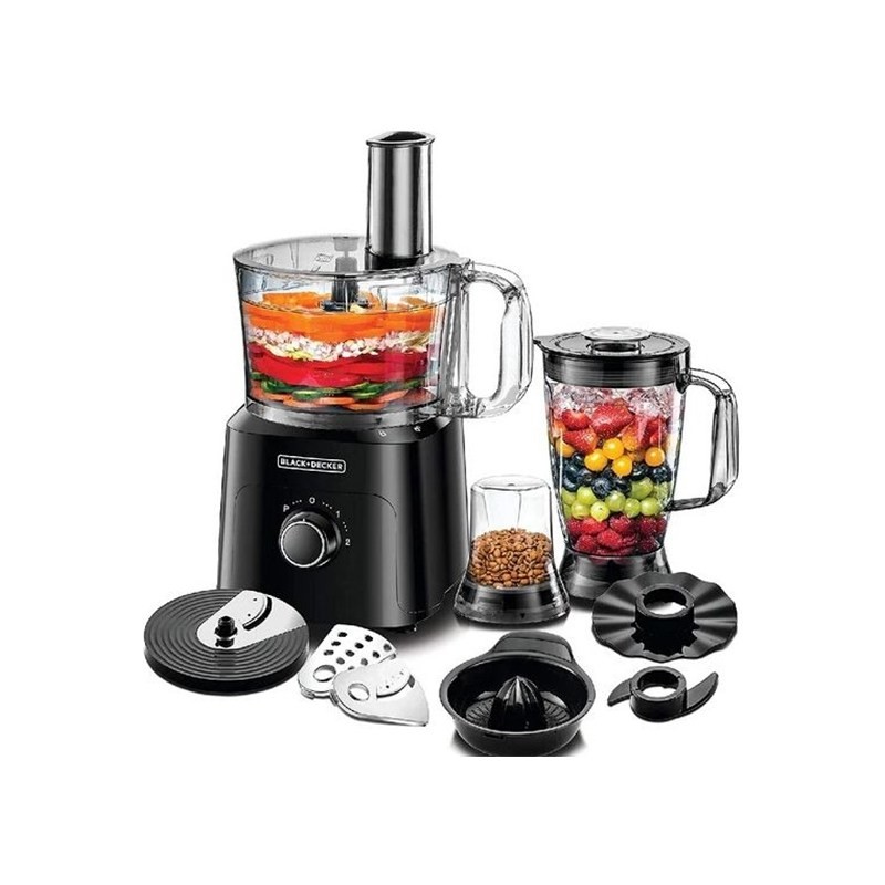 BLACK+DECKER FX775-B5 2L 750W 34-Function Food Processor
