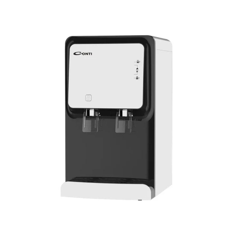 كولر ماء كونتي WD-TD308-W طاولة شبك مباشر حامي وبارد حنفيتين أبيض