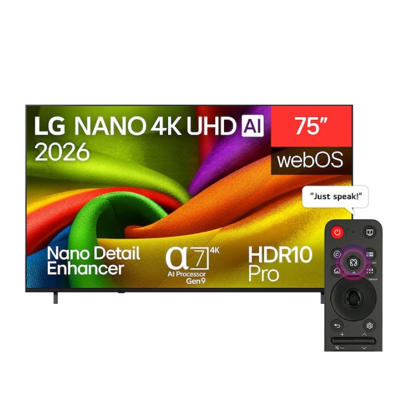 شاشة ال جي 75 انش NANO 75NU840B6LA