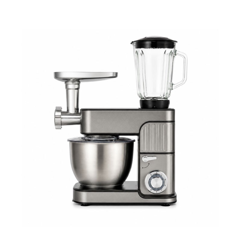 Daewoo DE-225 7L 1300W Stand Mixer with Blender & Meat Grinder Stainless Steel