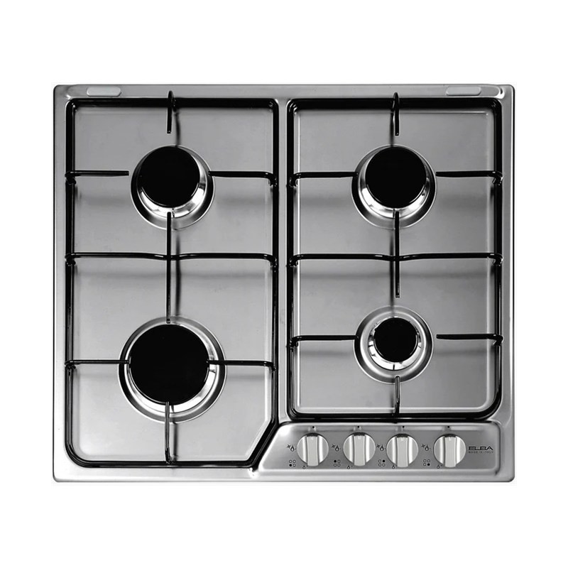 ELBA EF60-400X 60 cm 4-Burner Built-in Gas Hob Stainless Steel