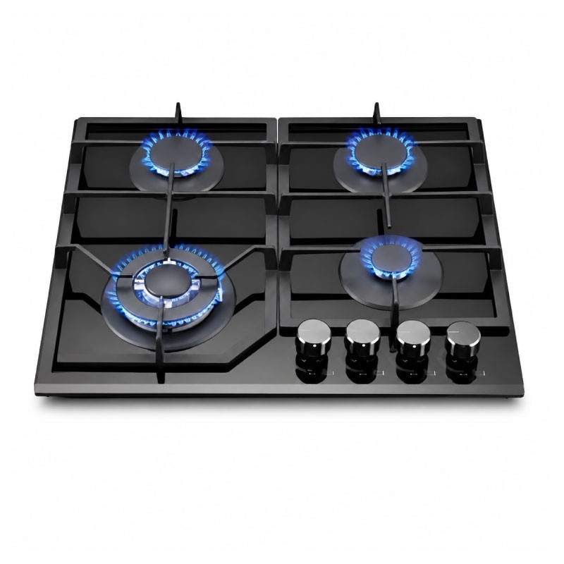 Blumatic BLH604GBK 60 cm 4-Burner Built-in Gas Hob Black