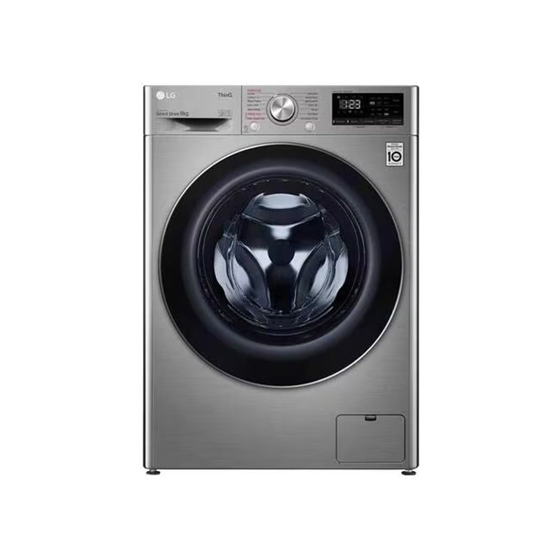 LG F4V5TYP2P 8kg 1400 RPM AI DD Steam Wi-Fi Washing Machine