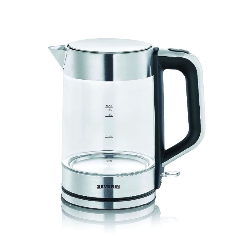 SEVERIN WK 3420 1.7L 2200W Glass Electric Kettle