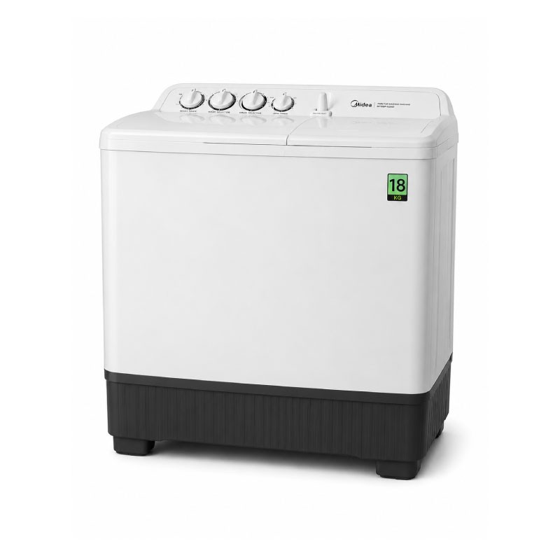 MIDEA MT200W180 Twin Tub Washing Machine 18KG - White