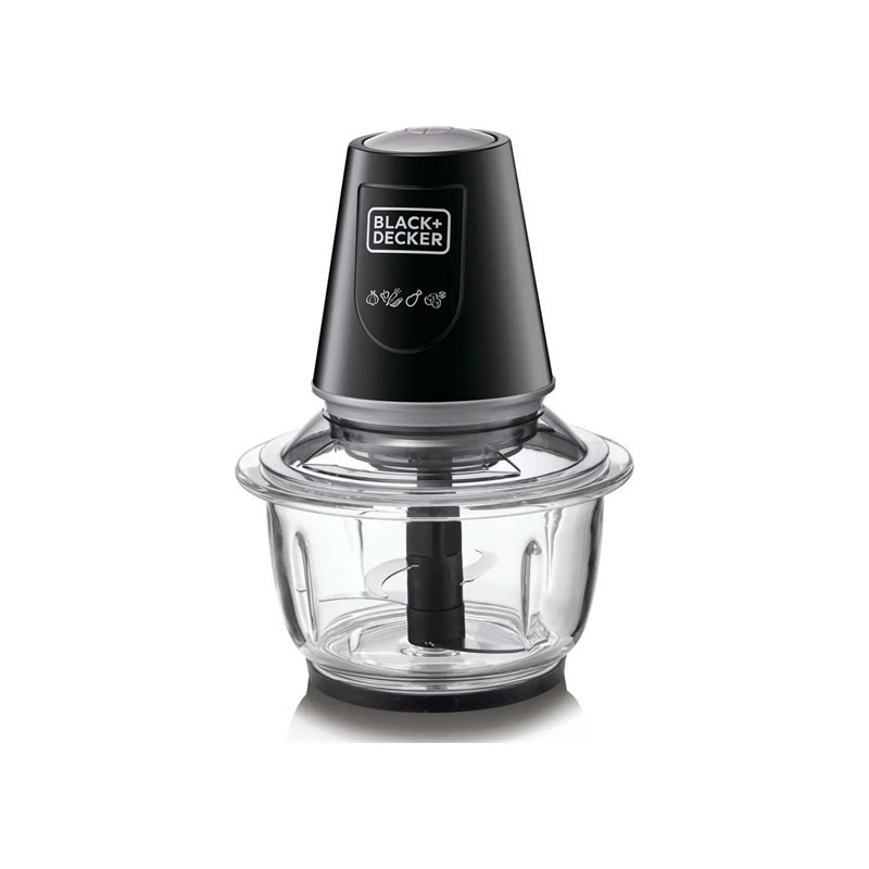 BLACK+DECKER GC400-B5 1.2L 400W Glass Chopper