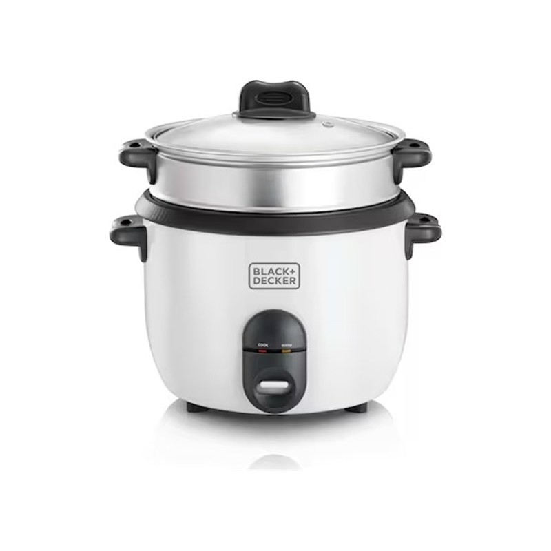 طنجرة أرز بلاك آند ديكر RC1860-B5 سعة 1.8 لتر 700 واط