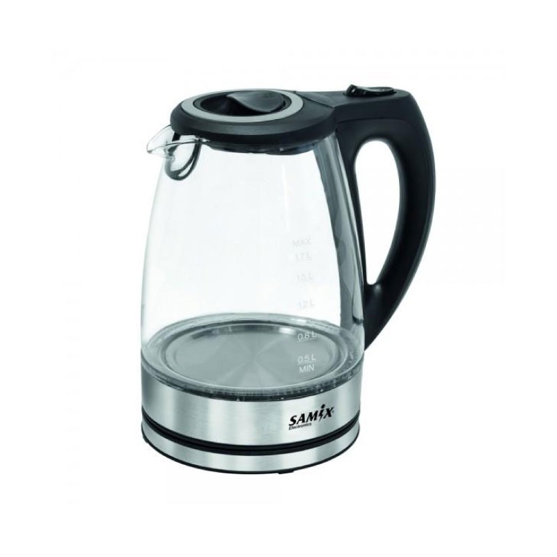 SAMIX SNK-0788 1.7L Glass Electric Kettle