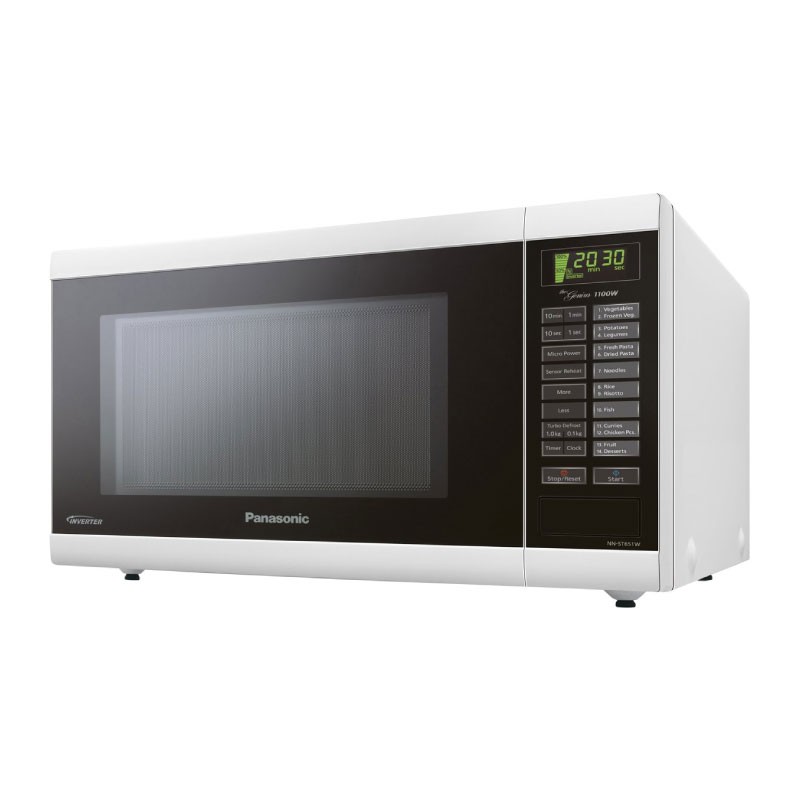 Panasonic NN-ST651WPTE 32L 1000W Inverter Solo Microwave