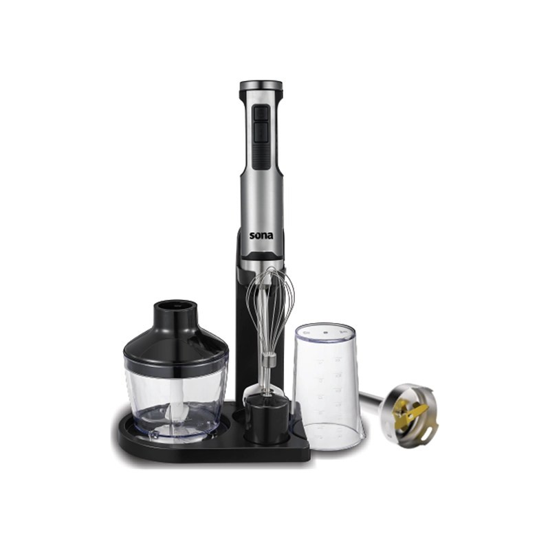Sona SHB-3315 2000W Hand Blender with 500ml Chopper & 800ml Beaker