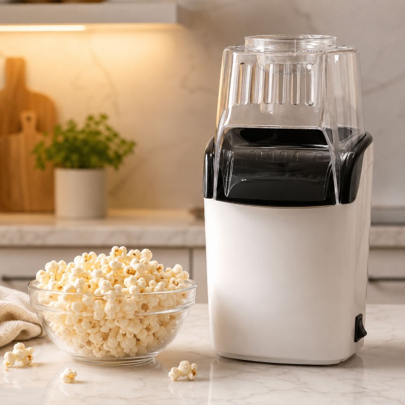 KRYPTON KNPM6301 Hot Air Popcorn Maker Oil-Free