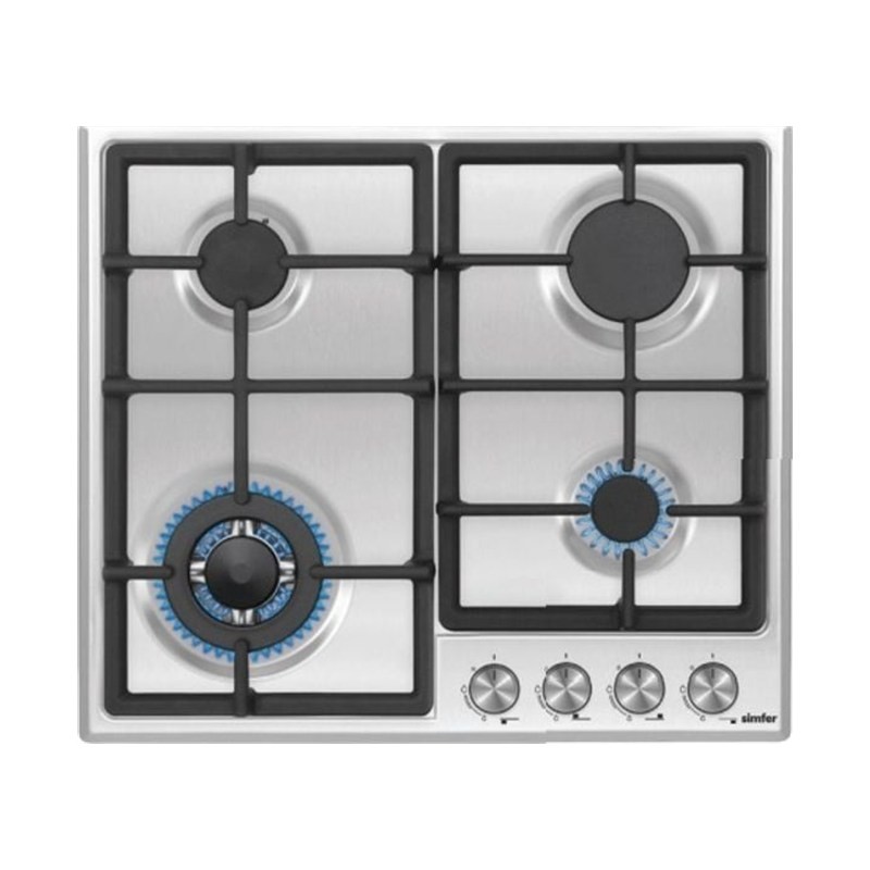 Simfer H6406VGWIM 60cm 4-Burner Built-In Gas Hob