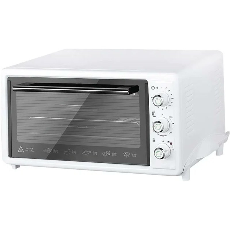 فرن كهرباء لوكسيل LX-3570 سعة 45 لتر قوة 1800 واط أبيض
