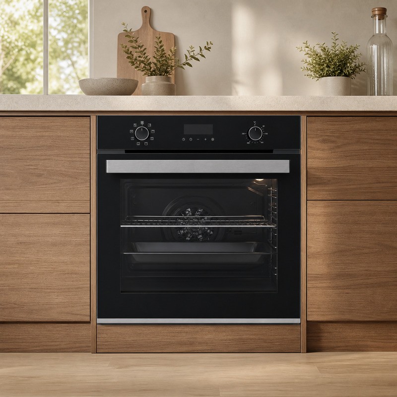 BLOMATIC BLO6060DBG 60cm Built-In Multi-Function Oven - Black