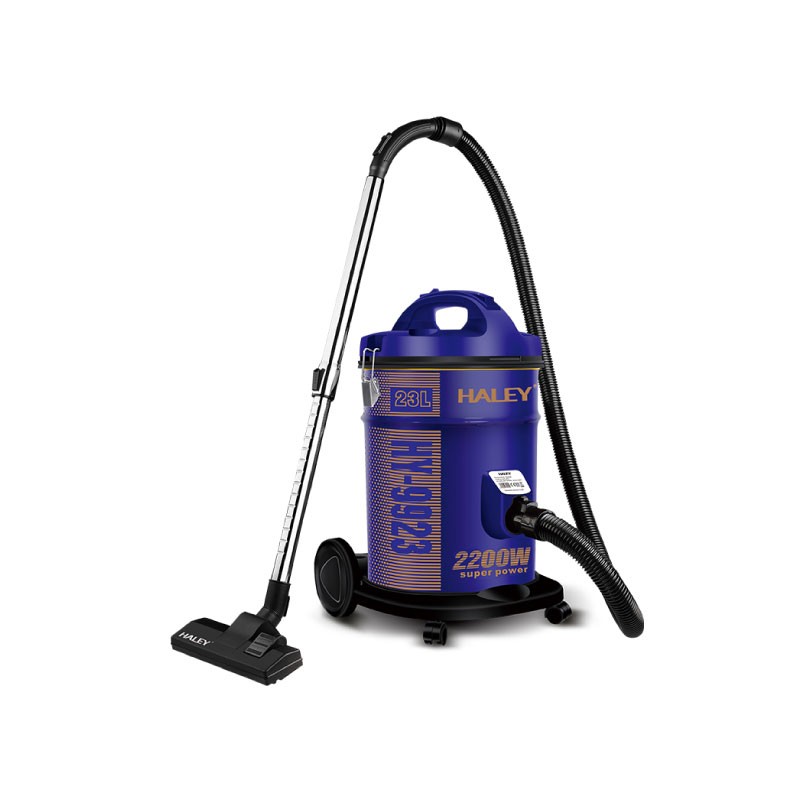 HALEY HY-9923 2200W 23L Barrel Vacuum Cleaner with HEPA Filter